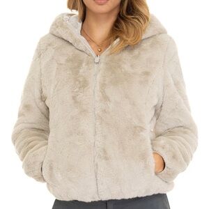 Women’s reversible Faux fur jacket - Small